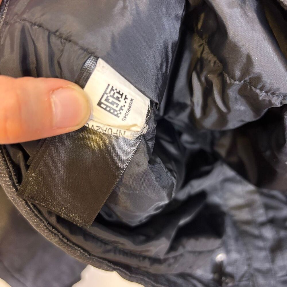 The North Face Grey Women's Fleece Lined Winter Jacket Medium - Picture 7 of 10